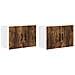 Pensile cucina con porta 2 pcs Rovere fumé 60 x 31 x 40 cm - Foto miniatura 1