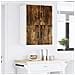 Pensile cucina con porta 2 pcs Rovere fumé 60 x 31 x 40 cm - Foto miniatura 4