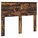 Testiera con testiera Rovere fumé 135 cm Legno multistrato - Foto miniatura 1