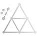 Strisce Led Bluetooth - Splicing Intelligente Fai-da-te, Illuminazione Ambientale Rgb, Compatibile Con Smartlife, Kit Da 6 Linee Luminose White - Foto miniatura 2