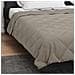Piumone Completo Annuale Grigio chiaro 220 x 260 cm Microfibra - Foto miniatura 4