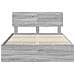 Struttura del letto con cassetto Grigio Sonoma 160 x 200 cm - Foto miniatura 8