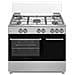 Cucina 5 Fuochi e Forno a gas portabombola 90x60cm Inox SS941GVEX - Foto miniatura 1