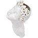 Vaso Young Lady Roses In Porcellana Bianca Con Rose E Oro - Foto miniatura 4