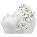 Vaso Young Lady Roses In Porcellana Bianca Con Rose E Oro - Foto miniatura 5