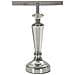 Lampada Da Tavolo Silvery Con Base In Cristallo E Paralume In Tessuto - Foto miniatura 2