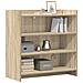 Credenza Rovere Sonoma 75 x 36 x 80 cm Legno ingegnerizzato - Foto miniatura 2