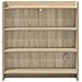 Credenza Rovere Sonoma 75 x 36 x 80 cm Legno ingegnerizzato - Foto miniatura 3