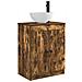 Mobile da bagno con lavabo Rovere Fumo 54 x 35 x 83 cm - Foto miniatura 1