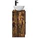 Mobile da bagno con lavabo Rovere Fumo 54 x 35 x 83 cm - Foto miniatura 4