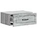 Mobiletto da notte a muro 2 pcs Grigio Sonoma 49 x 34,5 x 20 cm - Foto miniatura 4