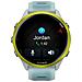 Forerunner 570 3,56 cm (1.4") AMOLED 47 mm Digitale 454 x 454 Pixel Touch screen Bianco, Giallo Wi-Fi GPS (satellitare) - Foto miniatura 5