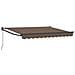 Tenda retrattile Tortora 4,5 × 3 m 100% Poliestere e Alluminio - Foto miniatura 1