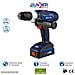 Trapano avvitatore elettrico 18 V batteria1300 mAh con valigetta accessori - Foto miniatura 3