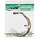 cavo sata alimentazione da 4pin maschio 5,25" (alim.) a 15pin power sata femmina (hdd) , 90 gradi vbasso - Foto miniatura 2