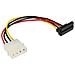 cavo sata alimentazione da 4pin maschio 5,25" (alim.) a 15pin power sata femmina (hdd) , 90 gradi vbasso - Foto miniatura 1