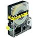 Nastro Lc-4ybp9 12mmx9mt Giallo Per Etichettatrice Epson Lw300 Lw400 Lw600 Lw700 Lw900 C53s625416 Nero Su Giallo Compatibile - Foto miniatura 1