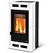 Stufa Legna FLO' Bianca Vent. 8Kw 7114500 - Foto miniatura 3