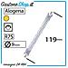 Lampadina Alogena Lineare Mm 119 W 230 - Foto miniatura 2