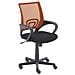 Sedia Ufficio Genius in Rete Traspirante I Sedia Pc Ergonomica Girevole Regolabile I Sedia Studio Imbottita con Braccioli e Ruote I Carico Max 120 kg Arancione - Foto miniatura 5
