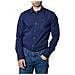 Camicia Uomo Dm0dm04405 Orig. stretch 002 Black Iris - Foto miniatura 1