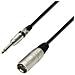 K3 Mmp 0300 - Cavo Microfonico, Da Xlr Maschio A Jack Mono Da 6,3 Mm, Lunghezza 3 M - Foto miniatura 1