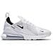 Air Max 270, Scarpe Da Corsa Uomo, Bianco / nero, 45 Eu - Foto miniatura 8