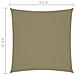 Parasole a Vela in Tela Oxford Quadrato 4,5x4,5 m Beige - Foto miniatura 6