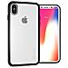 Cover Trasparente Per Iphone Xs / x - Nera - Foto miniatura 1