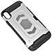 Maxy Custodia Defender Shell Alta Protezione Antiscivolo Magnetica Per Apple Iphone Xr Silver - Foto miniatura 1