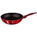 Granite Wok 28cm Berlinger Haus Rosso Metallico Linea Bh-1267 - Foto miniatura 4