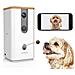 Telecamera Hd Wifi Per Animali Con Audio Bidirezionale, Visione Notturna, Lancio Di Croccantini, per I Cani E Gatti - Foto miniatura 1