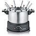 Fo2473 Fonduta Elettrica 8 Persone Con Pentola In Acciaio Inox Estraibile, Incluso: Paraspruzzi E 8 Forchette - Foto miniatura 1