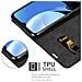 Custodia Compatibile Con Xiaomi Redmi 9t / Poco M3 In Nero Di Notte - Coperchio Protettiva Con Chiusura Magnetica, Funzione Stand E Tasca Per Le Carte - Foto miniatura 5