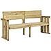 Panchina da Giardino 172 cm in Legno di Pino Impregnato - Foto miniatura 1