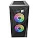 Case CMP 320 Mini Tower micro ATX / Mini-ITX 1 Porta USB 3.2 Colore Nero (Finestrato) - Foto miniatura 2