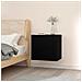 Comodino A Muro Nero 50x36x47 Cm - Foto miniatura 1