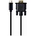 Adattatore Da Usb C A Vga Maschio A Maschio Nero In Blister - Foto miniatura 5