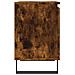 Comodini Rovere Fumo 2 Pz 40x30x50 Cm In Legno Multistrato - Foto miniatura 6