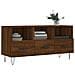 Mobile Tv Rovere Marrone 102x36x50 Cm In Legno Multistrato - Foto miniatura 3