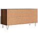 Mobile Tv Rovere Marrone 102x36x50 Cm In Legno Multistrato - Foto miniatura 10