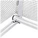 Serra Con Telaio In Acciaio Bianco 100 M 20x5x2,3 M - Foto miniatura 10