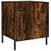 Comodino Rovere Fumo 40x40x50 Cm In Legno Multistrato - Foto miniatura 2