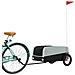 Rimorchio Da Bici Da Carico Nero E Grigio 30 Kg In Ferro - Foto miniatura 3