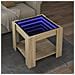 Tavolino Salotto Con Led Rovere Sonoma 53x53x45 Cm Multistrato - Foto miniatura 1