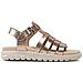 Sandal Soleima Sandali Pelle Di Mucca Scarpe Bambina Metallici Eu 30, J35gsb 000cf C7018 - Foto miniatura 2
