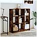 Libreria Rovere Fumo 102x32x108 Cm In Legno Multistrato - Foto miniatura 3