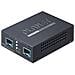 2-Port 10G / 2.5G / 1G / 100BASE-X convertitore multimediale di rete Nero - Foto miniatura 1