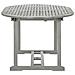 Tavolo Da Giardino Grigio 200x100x75 Cm In Legno Di Acacia - Foto miniatura 4