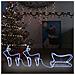 Lusso Casadino -  Renne E Slitta Decorazione Natalizia Per Esterni 576 Led - Foto miniatura 8